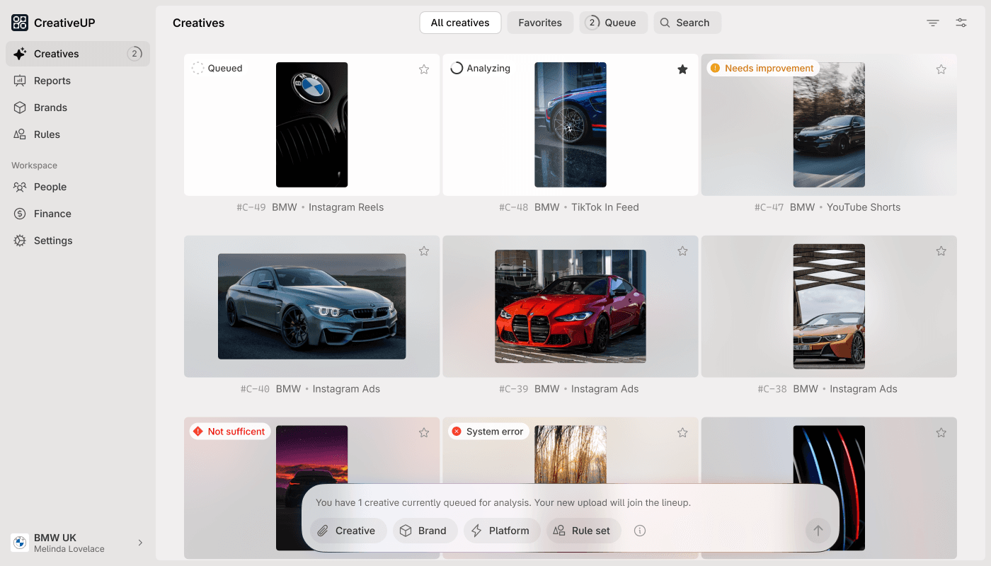 CreativeUP screenshot 1